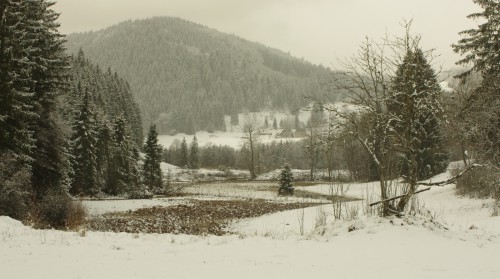 ein Blick von der Pulverturmmoräne durchs Urseetal Winter 2012